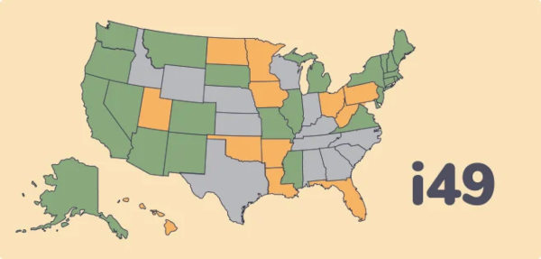 i49 seedbank USA map